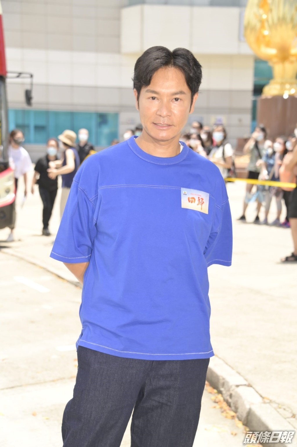 郭晉安話夏天喺橫店拍戲仲辛苦。